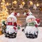 Indoor Home Decor Christmas Snowman Figurines Table Decorations Cute Christmas Snowman Gifts Handmade Resin Winter Indoor Decorations